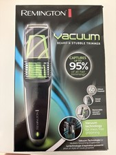 Remington MB6850 Men’s Vacuum Beard & Stubble Trimmer Clippers Styler Lithium 