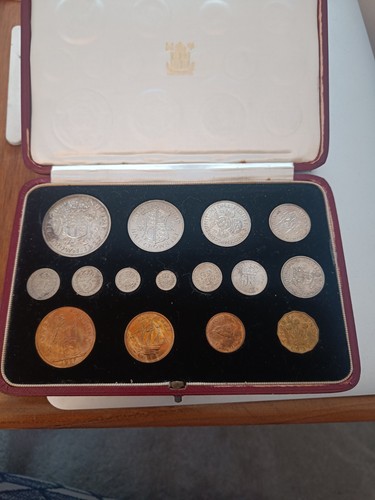 1937 specimen coin set 15 - specimen,