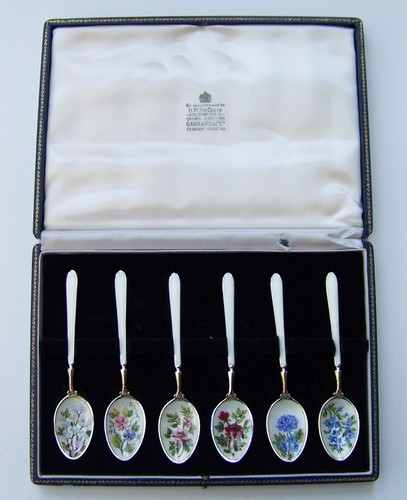 1963 sterling silver enamel - sterling, &