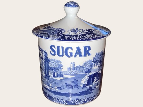 Spode blue italian - spode, jar