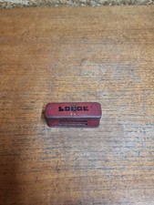 Vintage Lodge Plugs Tin Can
