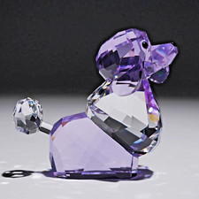 Swarovski Crystal "GANG OF DOGS-VIOLETTA" Mint Condition-Original Box & Cert..