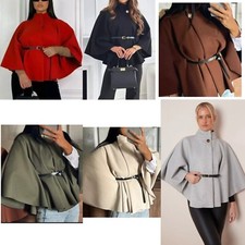 Women's Ladies Jacket Belted