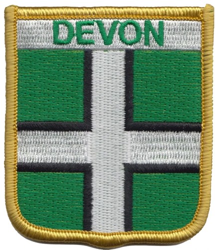 Devon county flag embroidered - devon,