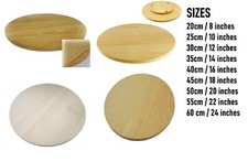 Pizza Round circular wooden