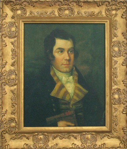 Robert burns framed picture - robert,