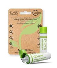 ELARI EcoBattery - rechargeable battery AA 2 pack Li-ion battery USB Charging