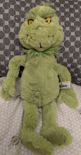Seuss grinch green plush - dr,