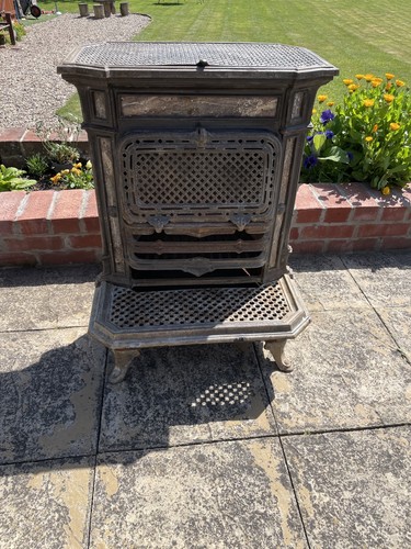 Antique french godin stove - godin,