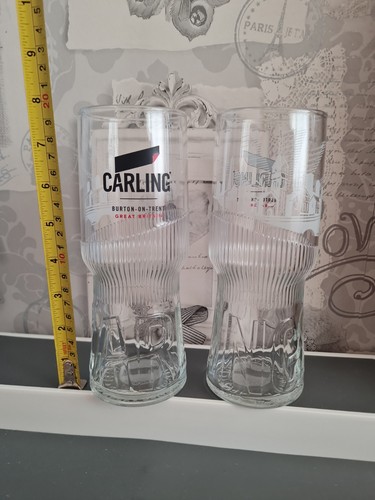 Carling embossed pint beer - carling,