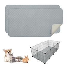 2 Pack Guinea Pig Cage Liner, Guinea Pig Fleece Liners Bedding 61 X 119Cm / 24"