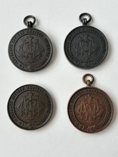 4 - 1950s Insurance Offices Amateur Swimming Association Medals.