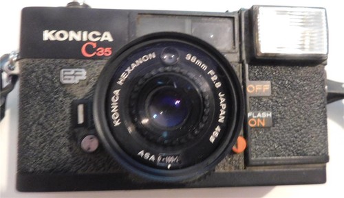 Vintage konica c35 very - konica,