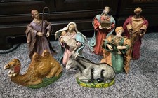 Vintage 7" Italian Nativity