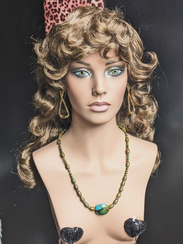 Synthetic pinup wig - , for