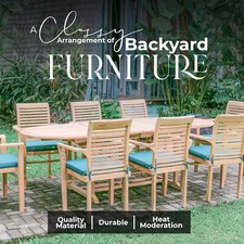Garden Furniture Teak Wood 10