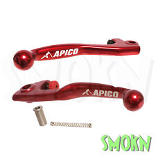 Beta Xtrainer Levers 250 300 15-25 RR Apico Brake & Clutch Cold Forged Elite Red