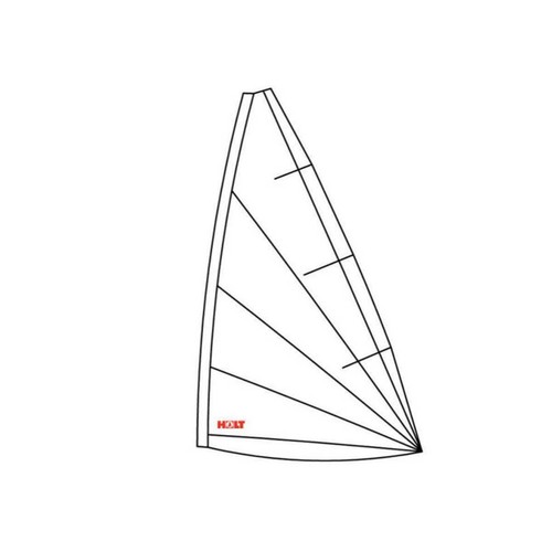 Laser radial sail - laser, replica