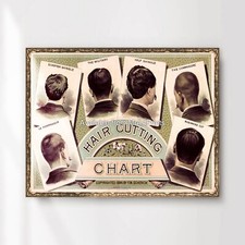 Haircut Style Chart Vintage
