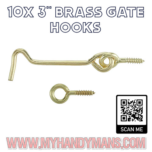 10x brass wire - gate, and