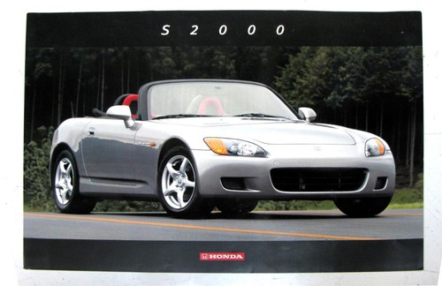 Honda s2000 car - honda, brochure