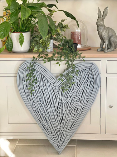 Large grey wicker - large, 85cm