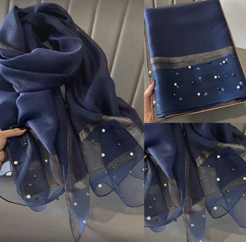 Beautiful navy beaded - beautiful,