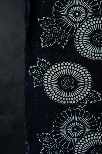 Antique japanese indigo - japanese,