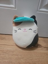 Squishmallows Cam the Cat (with Hat) plush Soft Toy 7.5 Inch