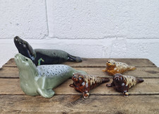 x5 Vintage Pottery Seals, Fosters Pottery Cornwall