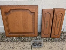 MFI Solid Oak Kitchen Cupboard Doors Job Lot