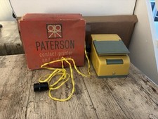 VINTAGE BOXED PATERSON CONTACT PRINTER AND SAFELIGHT