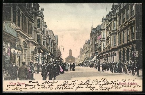 Postcard south shields - postcard, king