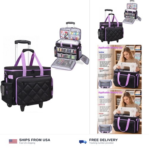 Rolling sewing machine - rolling, case