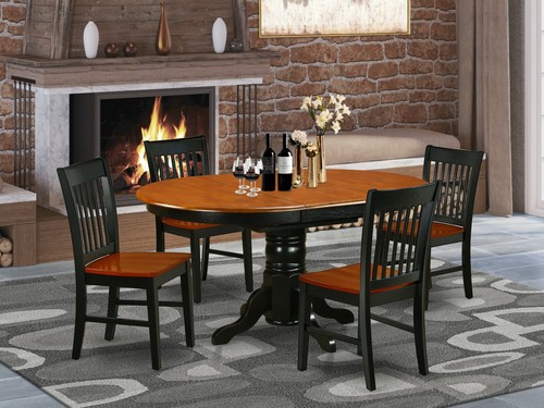 5pc oval pedestal kitchen