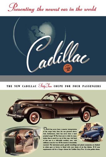 Cadillac 1940 presenting - -,
