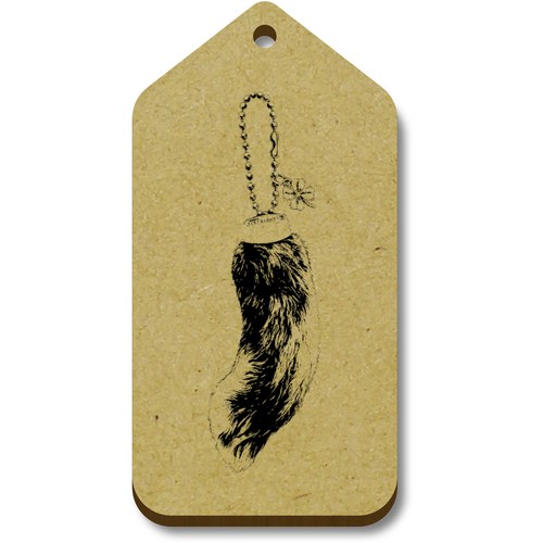Lucky rabbit foot mdf gift - rabbit,