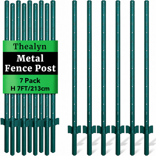 Fence posts 7ft 213cm - 7, pack