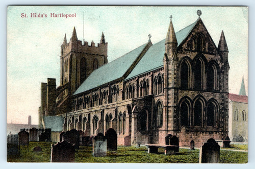 Postcard hartlepool st - postcard,