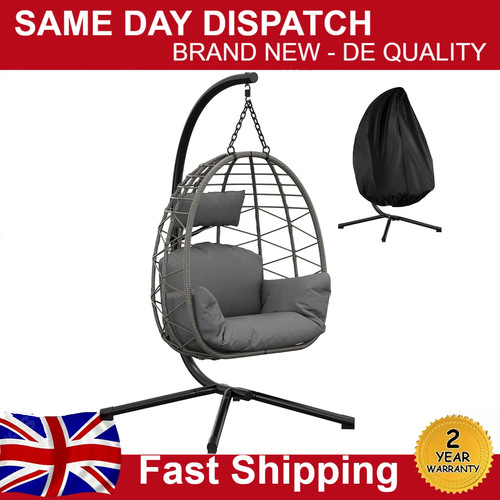 Hanging rattan chair - chair, foldable