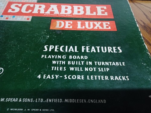 Vintage spear scrabble - vintage, spear's