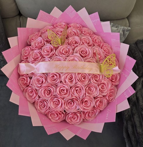 Eternal rose bouquet plain - eternal,
