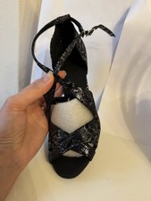 Black beautiful salsa tango