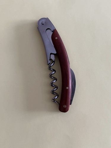 Waiters corkscrew wood handle - waiters,