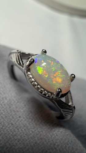 Ring natural australian solid - natural,