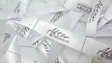 15mm x 50mm Personalised Clothing Garment Label Craft Sew In Handmade Business