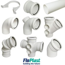 "FLOPLAST" 110mm White Soil