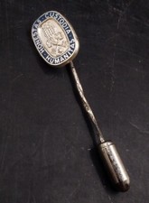 Securicor 925 Silver Enamel Hat Pin Stick Pin Tie Pin Etc