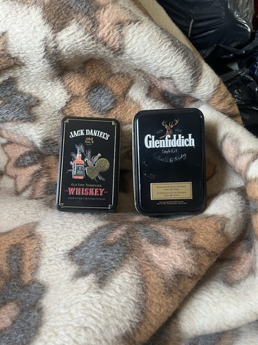 Vintage whiskey tins - vintage,