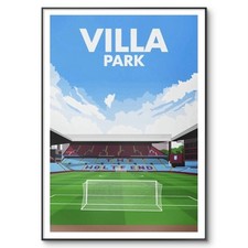 Aston Villa Football Poster